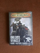 NECROMUNDA ORLOCK VEHICLE GANG TACTICS CARDS - NOWY