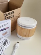 Głośnik Bluetooth z bezprzewodową ładowarką OKAZJA