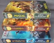 Seria "Drużyna" Johna Flanagana (3 pierwsze tomy)