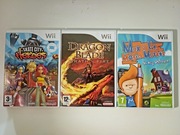 Skate City Heroes + Dragon Blade + Max & the Magic Marker NINTENDO WII