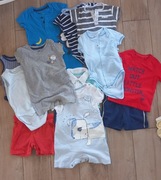 Ubranka letnie dla chłopca r. 68