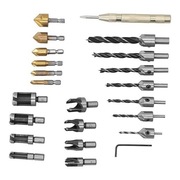 Wiertła Stożkowe Narzędzie do Wiercenia Fazowego do Obróbki Drewna