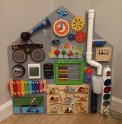 Tablica manipulacyjna domek duża tablica manipulacyjna sensoryczna 