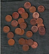 Holandia Juliana 1 cent 1970-1980 duży zestaw różne stany 82 sztuki BR/RB