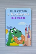 Magnesy pamiątkowe z Krakowa 6x9cm dla babci/dziadka