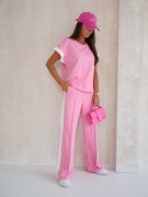 Komplet bawełniany róż 