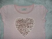 Śliczna bluzka NEXT roz.128 cekiny