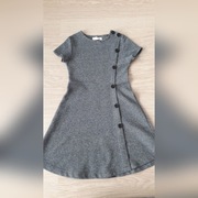 Sukienka ZARA szara rozm. 140 