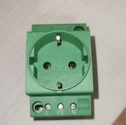 Gniazdo serwisowe na szynę TH, TS Phoenix EO-CF/UT/GN