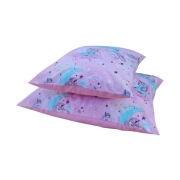 Poszewka Komplet 40x40 i 60x40 Jednorożce na niebie