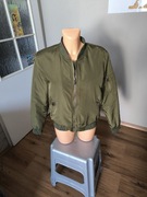 Black & Fish kurtka bomberka damska ciemnozielona wojskowa 