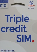 Karta SIM Tesco mobile uk