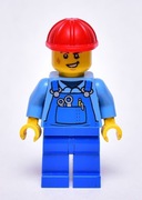 Lego city figurka robotnik