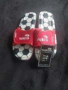 Kubota klapki damskie Rzep Kibica Czerwone rozmiar 38