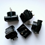 Rozgałęźniki złodziejki Bakelit PRL