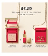Valentino Go-Clutch& Minirosso puder+pomadka