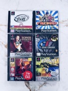 Zestaw gier PS1 PlayStation - Gran Turismo, V-Rally, Tomb Raider