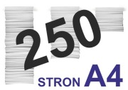 KSERO KOPIA ODBITKA A4 mono do 250 stron KIELCE