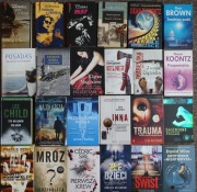 Zestaw - kryminał , thriler 24 książek