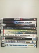 MIX gry PC min. Football Managery [9 sztuk]