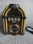 PIĘKNE STARE RADIO O KSZTAŁCIE SZAFY GRAJĄCEJ JUKE BOX