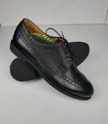 Męskie buty oksford,skórzane brogsy 44 Fliteless,męskie buty skóra naturaln