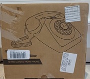 Retro przewodowy telefon domowy
