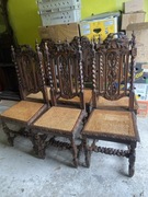 Krzesła,krzesło neorenesansowe z XIX wieku