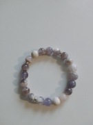 Bransoletka z naturalnych kamieni Ametyst | spokój i równowaga