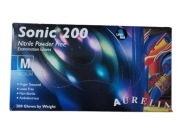 RĘKAWICZKI nitrylowe SONIC AURELIA NIEBIESKIE 200 szt. M