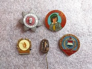 ODZNAKI Sportowe Turystyczne Węgry Polska z czasów PRL