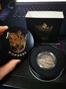 Moneta Srebrna 1oz Wiszące Ogrody wersja antyczna - 7 cudów świata 