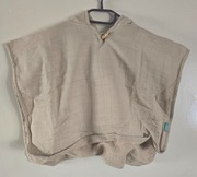 Poncho, kangurek, ręcznik z kapturem beżowy Urban Kanga