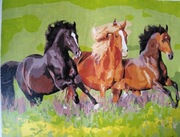 Obraz ręcznie malowany.