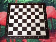 Szachownica drewniana nr 5 WENGE intarsja NOWA