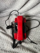 Telefon Bratek Czerwony Kolekcjonerski z PRL-u 