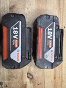 Pakiet akumulatorow 5 i 6ah bosch 18v