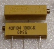 HELITRIM 43P104 3006P 100K 0,75W POTENCJOMETR PRECYZYJNY SPECTROL
