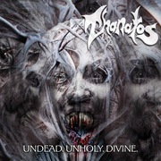 THANATOS: Undead Unholy Divine remaster black disc CD (folia) Massacre