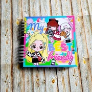 Duża książeczka na rzepy Toca Boca Life, Avatar World - Best FRIENDS.