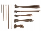 Parkside TRYTYTKI OPASKA KALBOWA ZACISKOWA BRĄZOWY 251 SZTUK RÓŻNE ROZMIARY