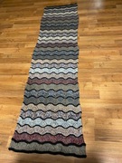 Pled wełniany ręcznie robiony