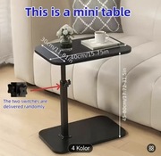 Stolik kawowy Nowoczesny Czarny Nowy Regulowany