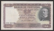 PORTUGALIA 50 ESCUDOS 1941 - AGB