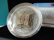 VAIROCHANA BUDDHA MANDALA Archeology Symbolism Colored 3 Oz Mongolia 2022