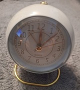 Zegar Retro Analogowy Stojący Budzik Klasyczny Alarm na Baterie Stołowy