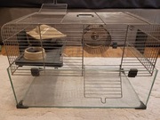 Klatka dla gryzoni ZOLUX szaro beżowa z akcesoriami