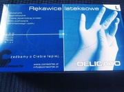 Rękawiczki lateksowe jednorazowe 100 szt 