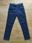 NEXT SPODNIE GRANATOWE CHINOSY ROZMIAR 170