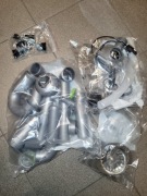 Syfon z korkiem automatycznym dwukomorowy chrom